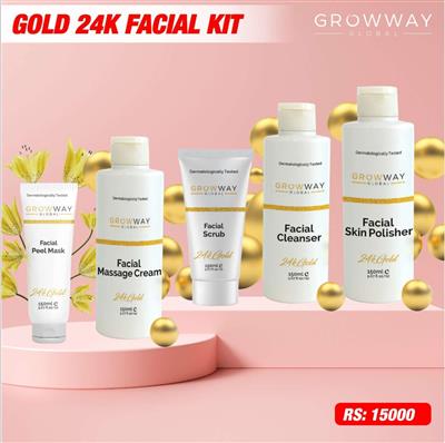 Gold 24K Facial Kit